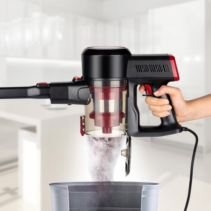 600W 0.6L Upright Corded Vacuum Cleaners , Handheld Stick Vacuum Cleaner