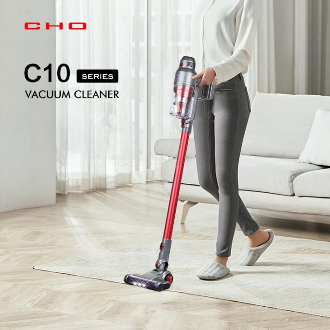 BLDC Motor Lightweight Cordless Vacuum Cleaners , Battery Operated
