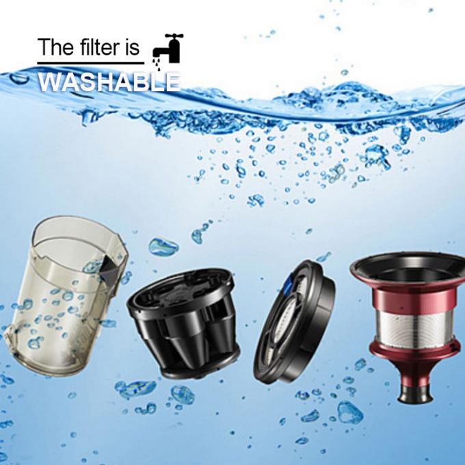 BLDC Motor Lightweight Cordless Vacuum Cleaners , Battery Operated