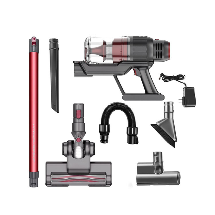 BLDC Motor Lightweight Cordless Vacuum Cleaners , Battery Operated