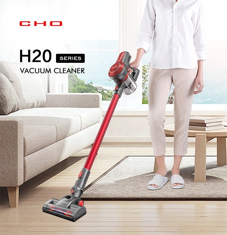 Silent 120W 22.2V Stick Bagless Vacuum Cleaner , Handheld Powerful